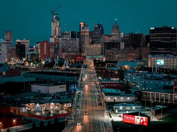 Photo of Downtown Detroit