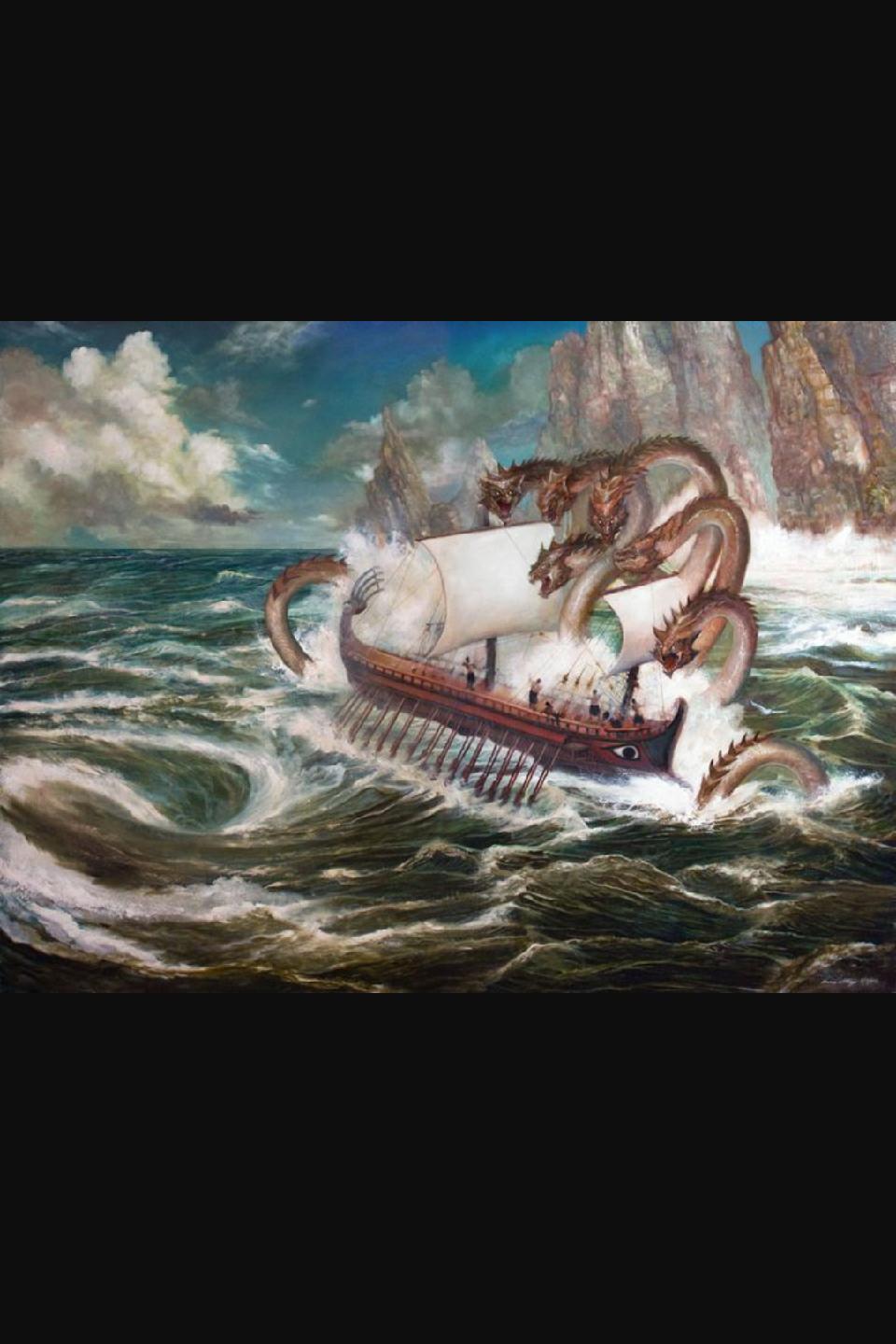 Il Blog Di Sasa O Professore Scilla E Cariddi I Mostri Dello Stretto Di Messina