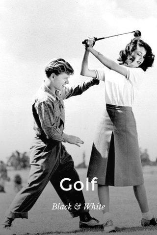 Golf Black & White