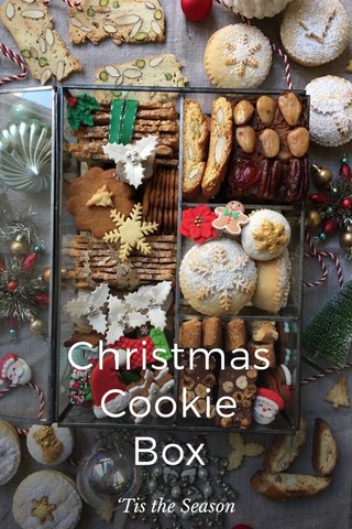 Christmas Cookie Box ‘Tis the Season